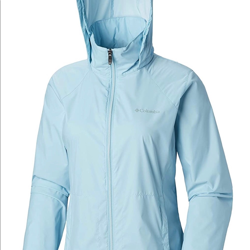 Columbia waterproof hooded jacket, size small - Picture 3 of 5